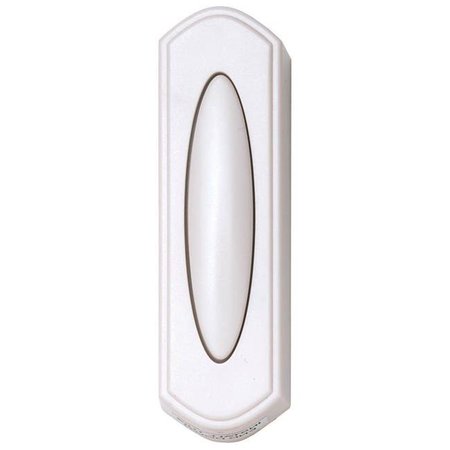 HEATHCO Heathco SL-6197-B Wireless Push Button Doorbell - White SL-6197-B